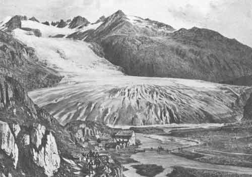 rhonegletscher 1850